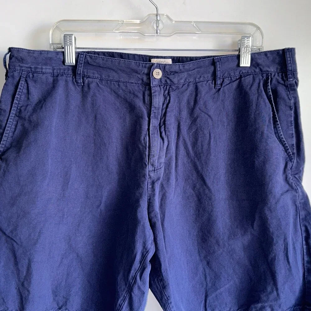 FAHERTY Men's Linen Shorts Size 36